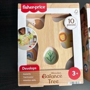 NWT Fisher-Price NWT Wooden Balance Tree | Motor Skills Toy 3+ Years useful gift
